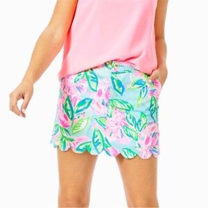 Lilly Pulitzer Colette Skort Totally Blossom size 10